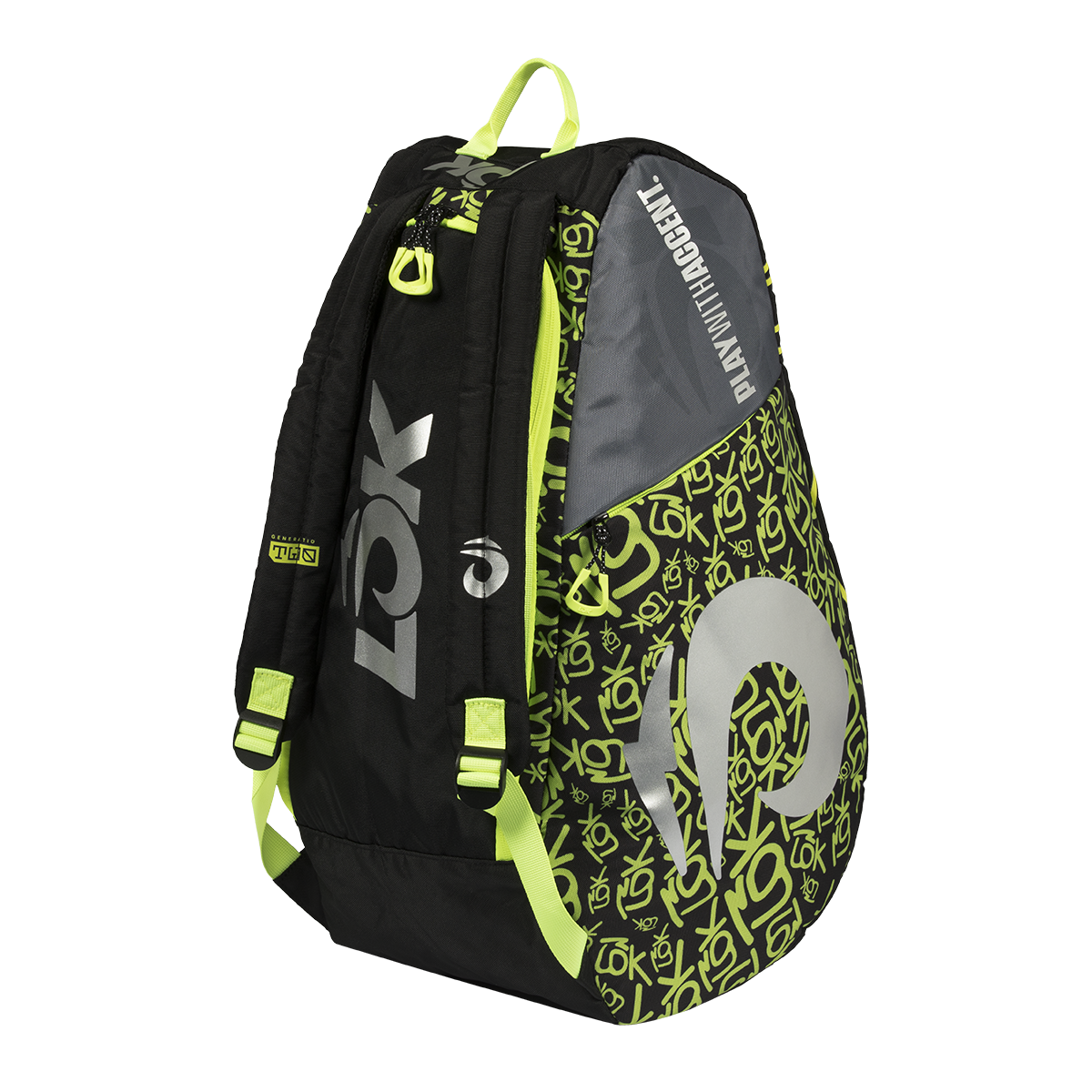RACKET BAG ONE BLACKGREEN